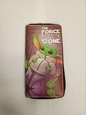 Star Wars The Child Zip Wallet